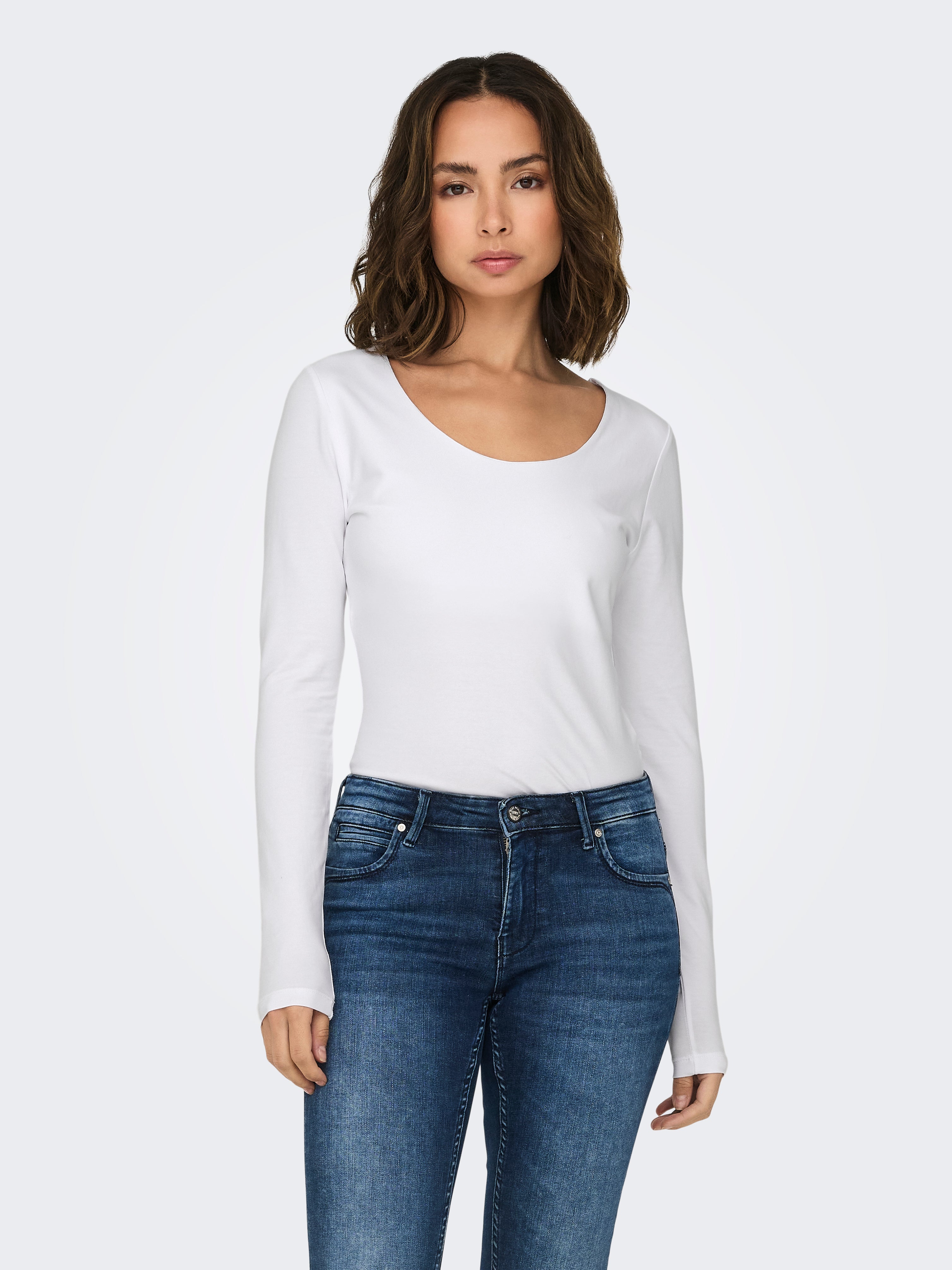 ONLCHOICE Top Bright White
