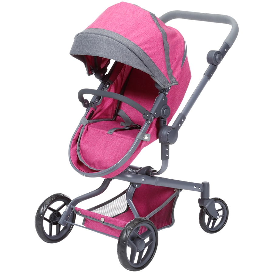 knorr toys® Puppenwagen Boonk - berry rosa