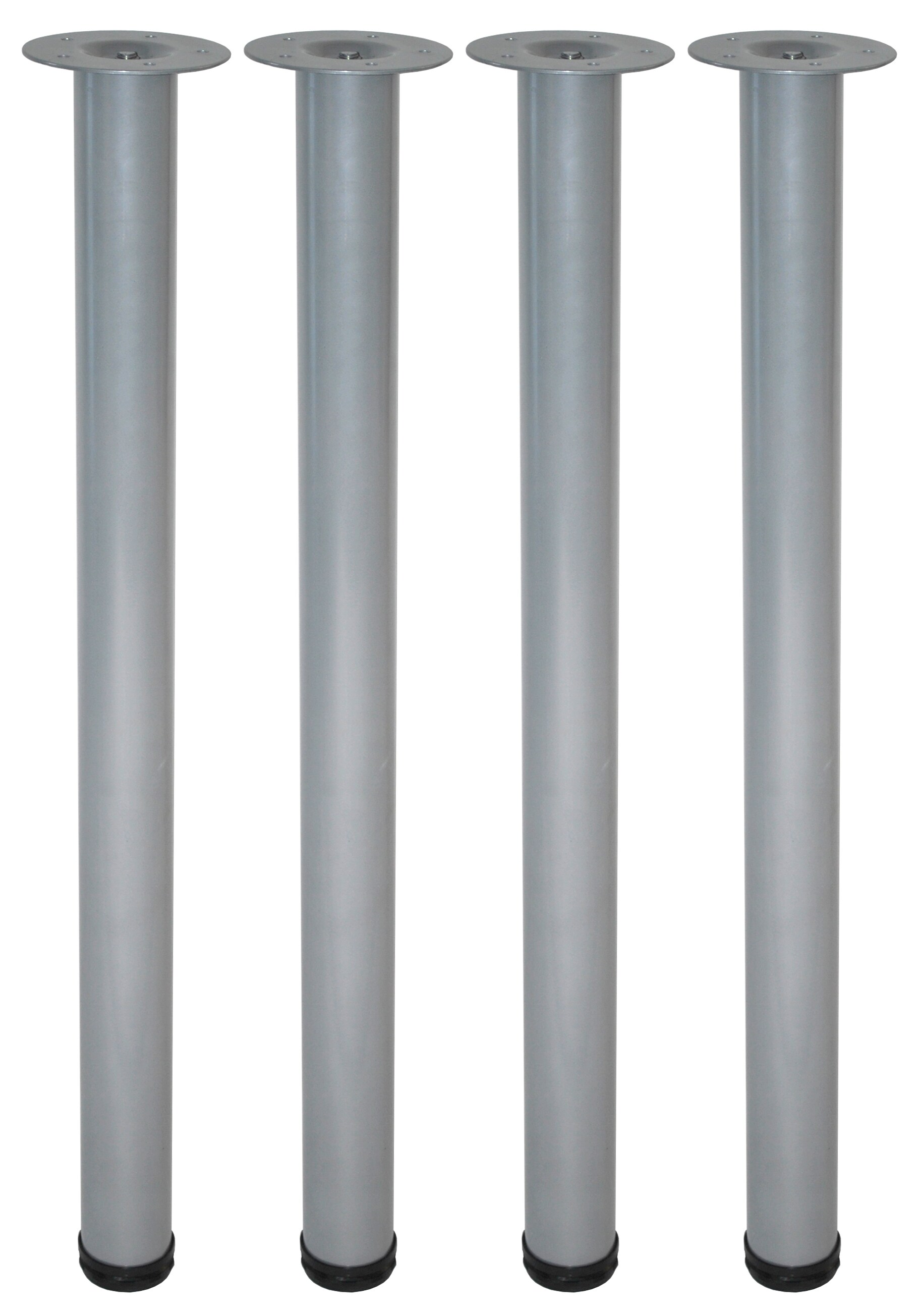 Element System Tischbeine 4er-Set TOSKANA Tischbeine Tischgestell Ø60 chrom