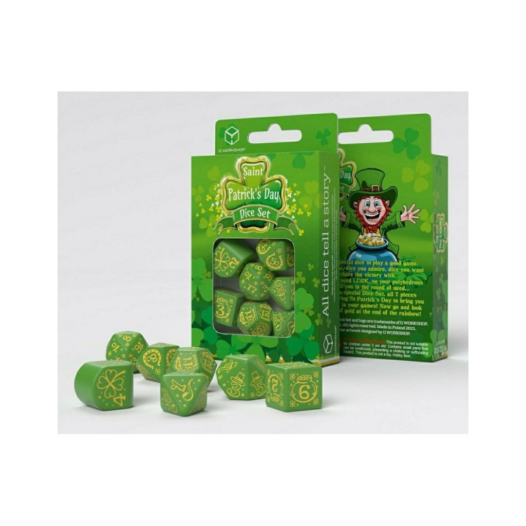 Set de Dés - Saint Patrick's Day