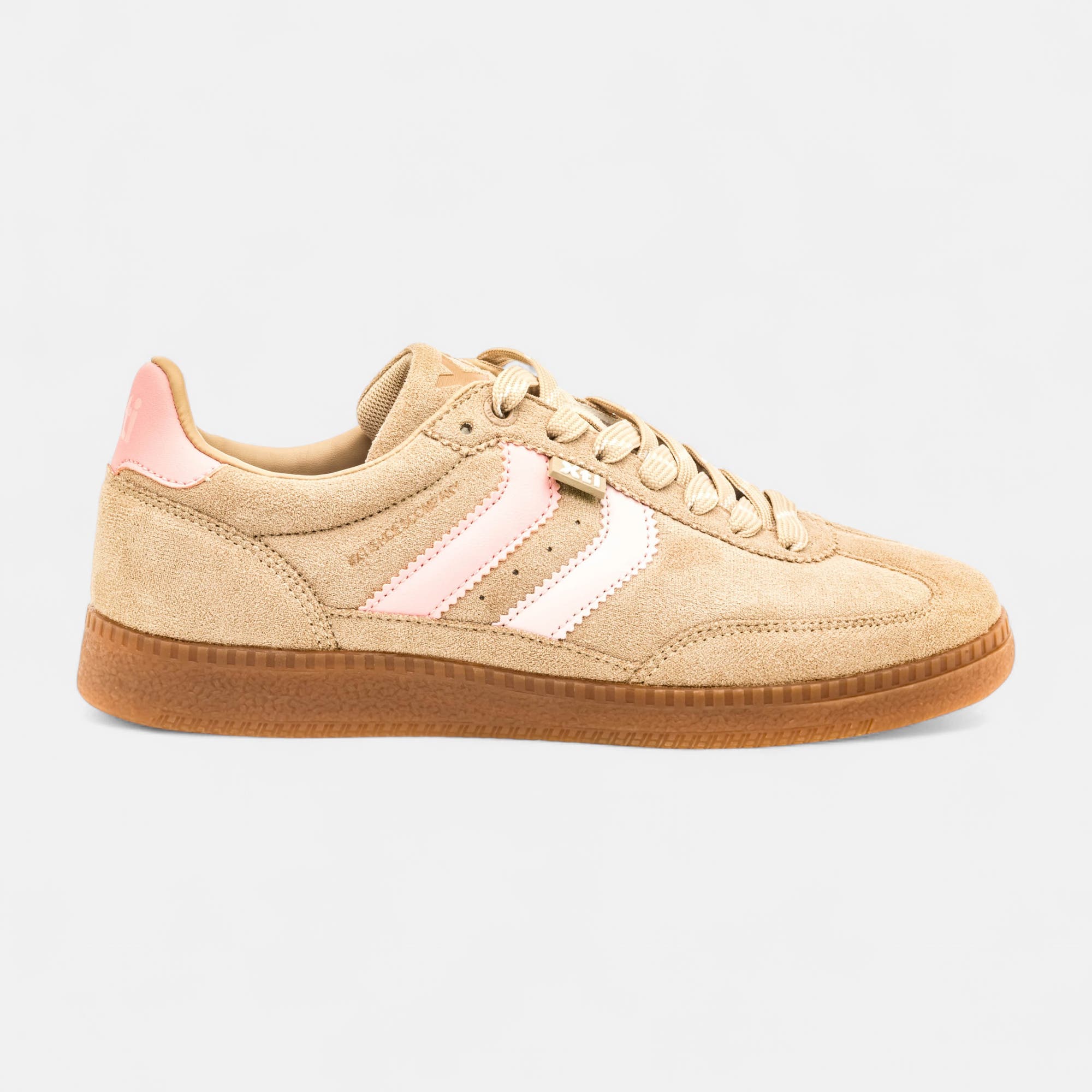 Baskets basses Femme beige
