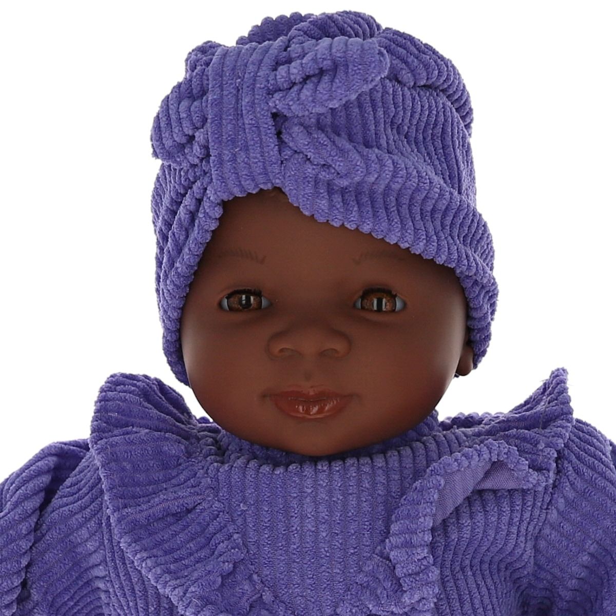 Poupée Rosie tenue velours violet lavande Frisette
