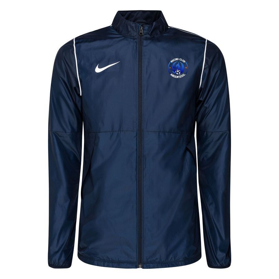 RC Argenteuil Veste de Pluie Imperméable Park 20 - Bleu Foncé/Blanc