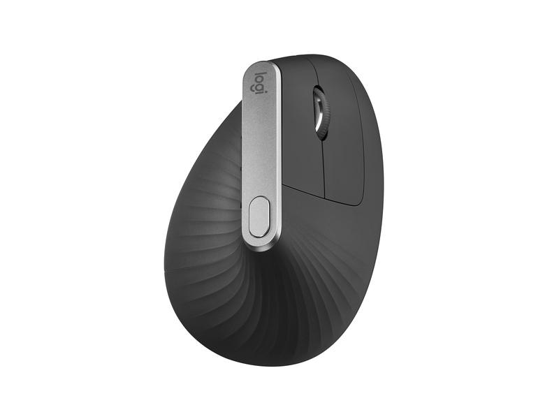 Logitech Ergonomische Maus MX Vertical Kabellose Maus mit ergonomischer, vertikaler Handpositionierung
