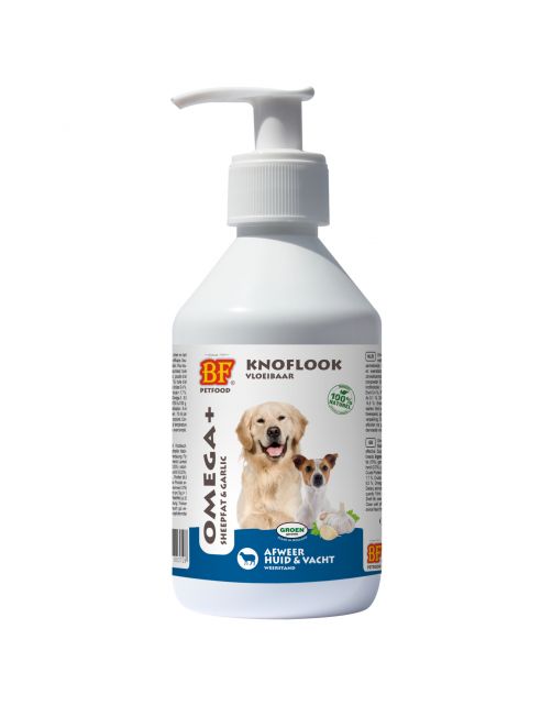 Bf Omega+ Vlo&Teek Knoflook&Schapenvet - Voedingssupplement - Vacht