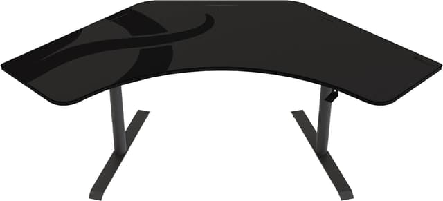 Arozzi Arena Angelo gaming skrivebord (gunmetal grå)