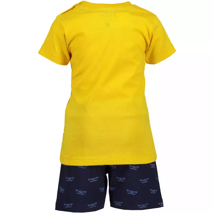 BLUE SEVEN Girls 2er Set T-Shirt + Shorts Dotter