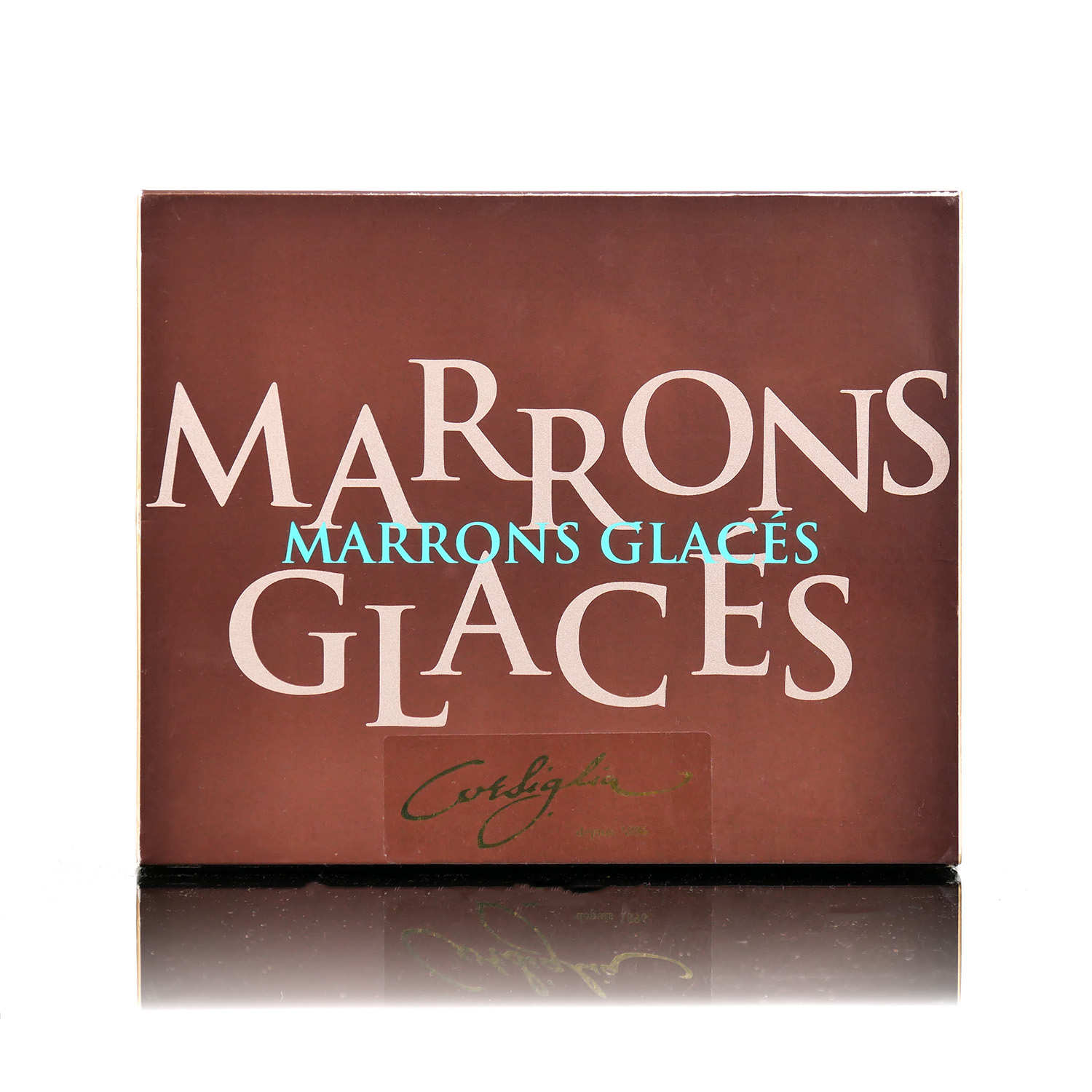 Marrons glacés Corsiglia sous vide en étui