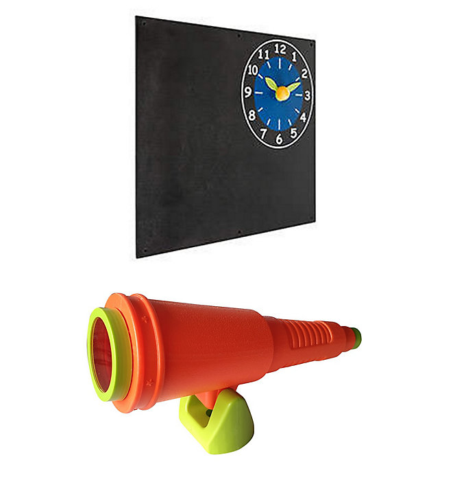 Lot de jouets pour aires de jeux Soulet - Thématique la découverte