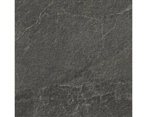FLAIRSTONE porseleinen terrastegel Canyon Black gerectificeerde rand 60 x 60 x 2 cm