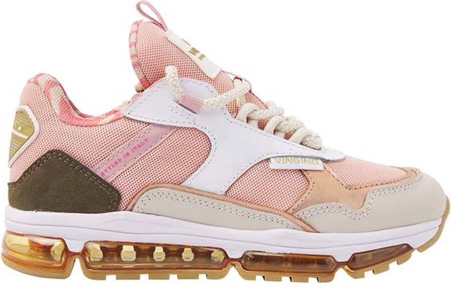 Vingino Sneakers Roze Leer 041225 Dames Leer