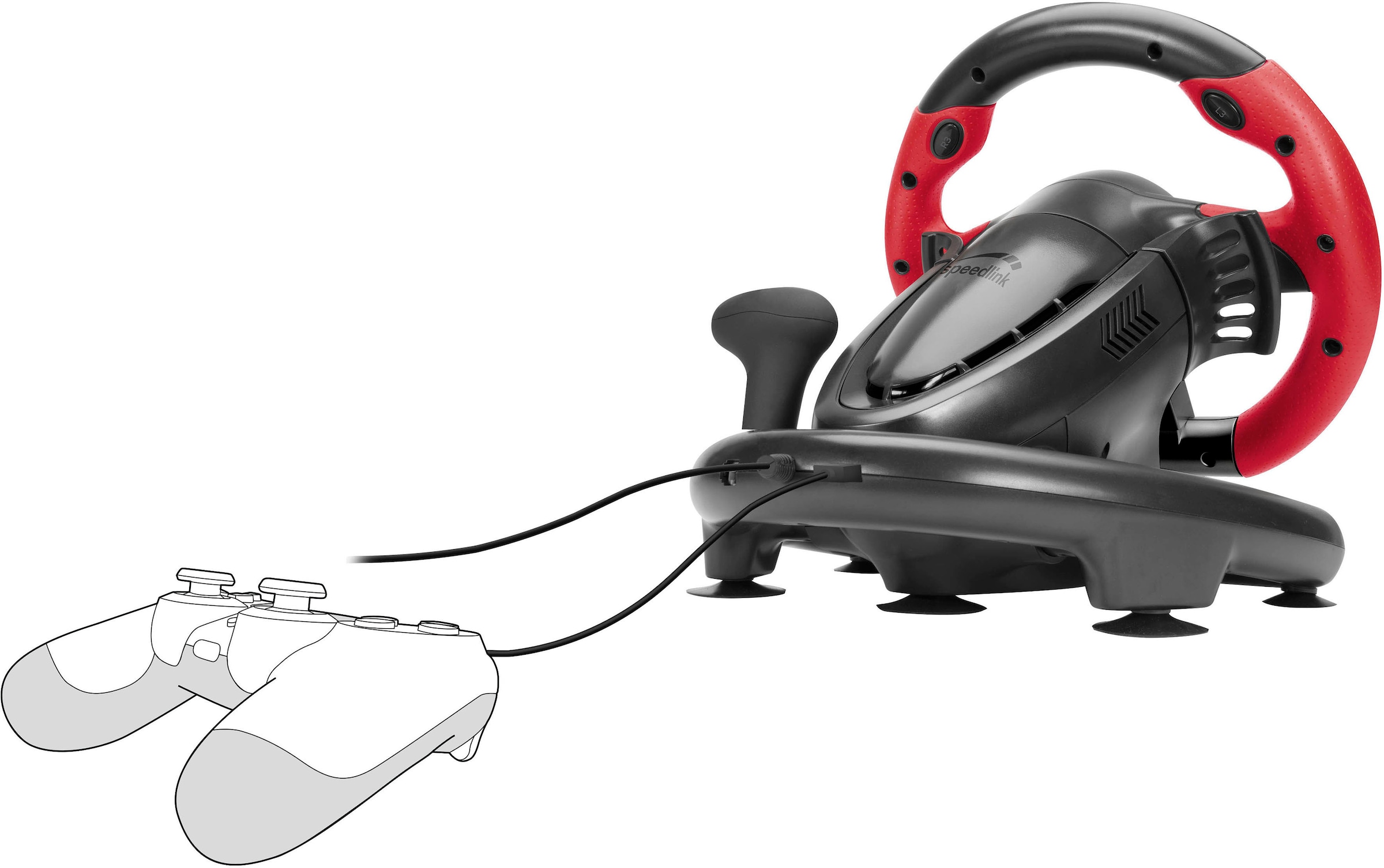 Speedlink Gaming-Lenkrad »TRAILBLAZER Racing« für PC/PS4/PS3/Xbox Series X/S/One/Switch/OLED