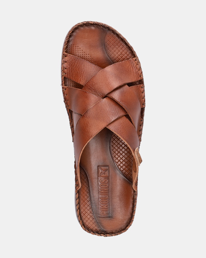 Pikolinos Tarifa Slippers  - cognac