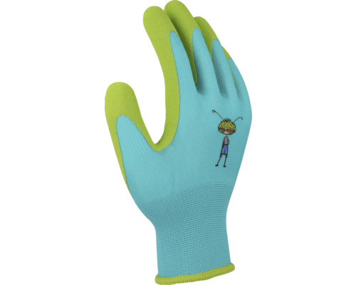Kinderhandschoen Floralie Uni maat 6 groen blauw