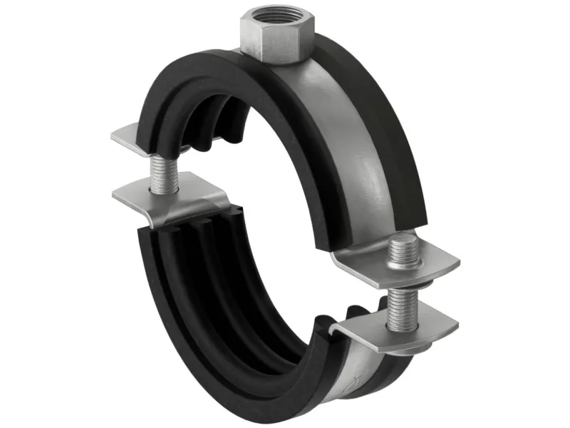 Fischer 560597, Rørholder, Sort, Rustfrit stål, 40 - 46 mm, 3,18 cm (1.25