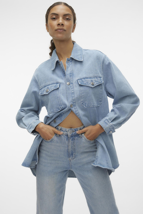 Vero Moda blauwe dames blouse
