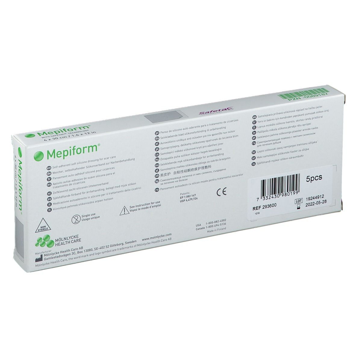 Mepiform® Narbenverband 4 x 30 cm