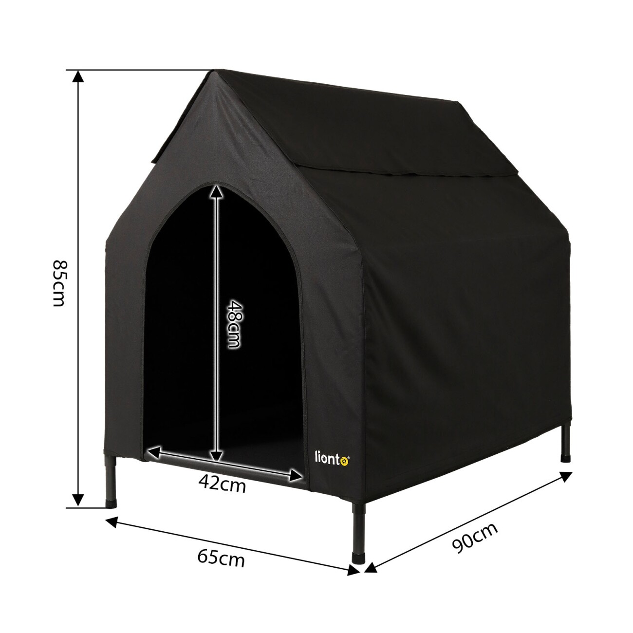 Lionto Hundeliege CalmCamp 90 cm, 65 cm, 85 cm