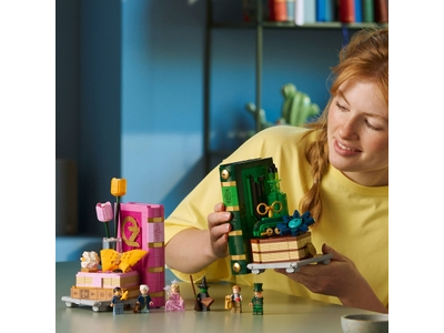 LEGO Glinda en Elphaba boekensteunen (75691)