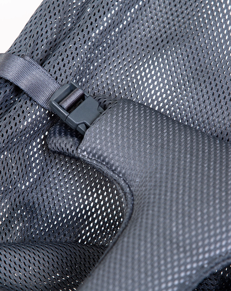 Babywippe EVOLUX MESH in natur/anthrazit