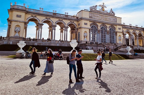 Digitale Stadtführung Wien Schönbrunn
