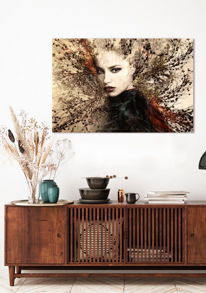 Akustikbild BAUMFEE 80x120cm, 7kg