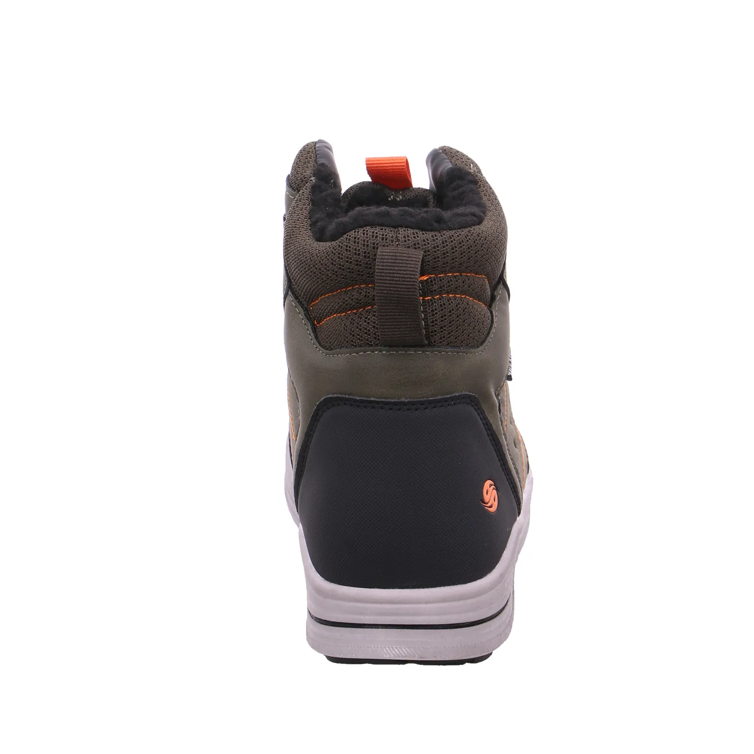 DOCKERS Jungen-Winter-Bottine Olive Lederimitat  Winter-Boot