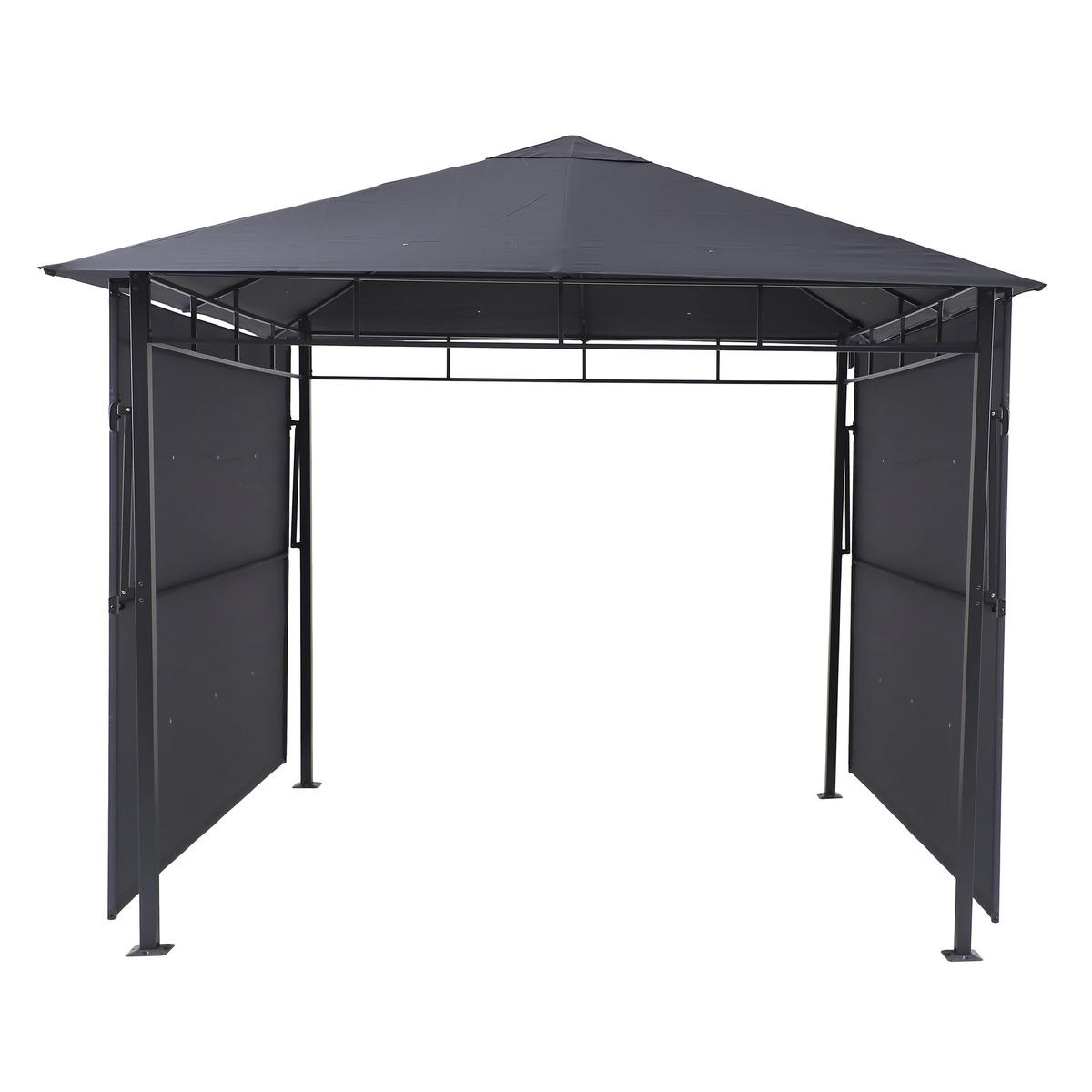 TONNELLE OMELYA 3X3M ARDOISE