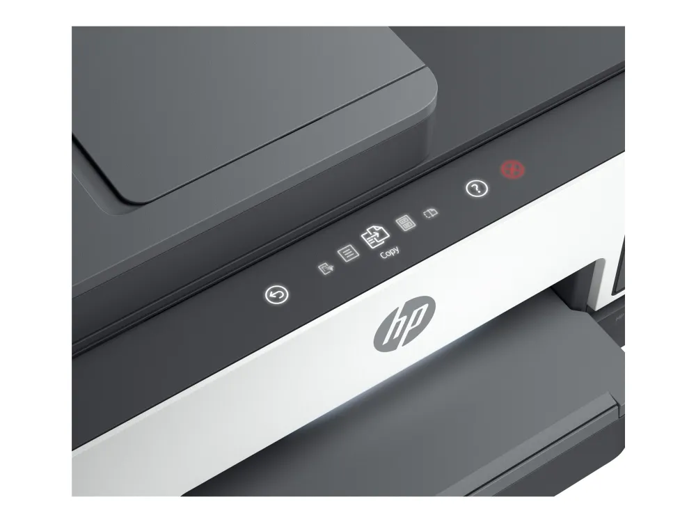 HP Smart Tank 7605 All-in-One - Multifunktionsprinter - farve - blækprinter - kan genopfyldes - Letter A (216 x 279 mm)/A4 (210 x 297 mm) (original) - A4/Legal (medie) - op til 13 spm (kopiering) - op til 15 spm (udskriver) - 250 ark - USB 2.0, Wi-Fi