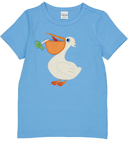 Freds World T-Shirt - Hello Pelican - Alle Blue