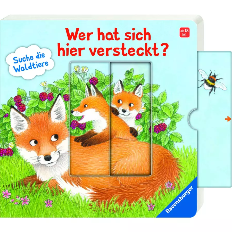 Ravensburger Wer hat sich hier versteckt? Suche die Waldtiere