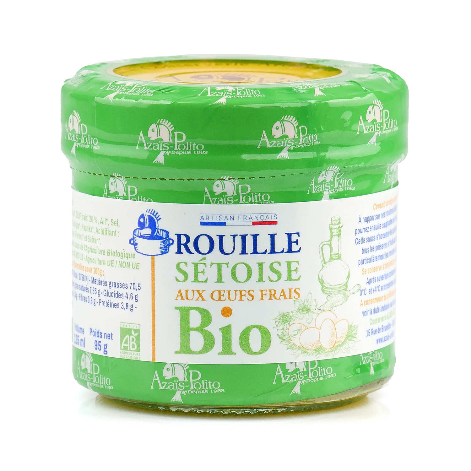 Véritable rouille sétoise bio