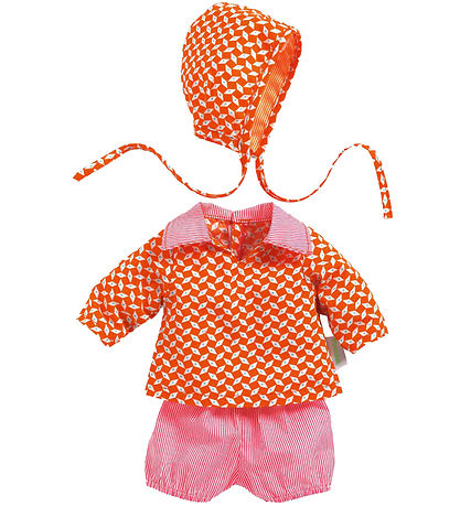 Djeco Dukket?j - P?pin - Pink/Orange