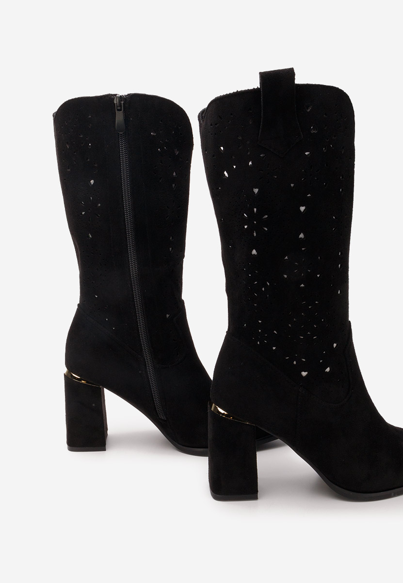 Santiag femme noires Fathma