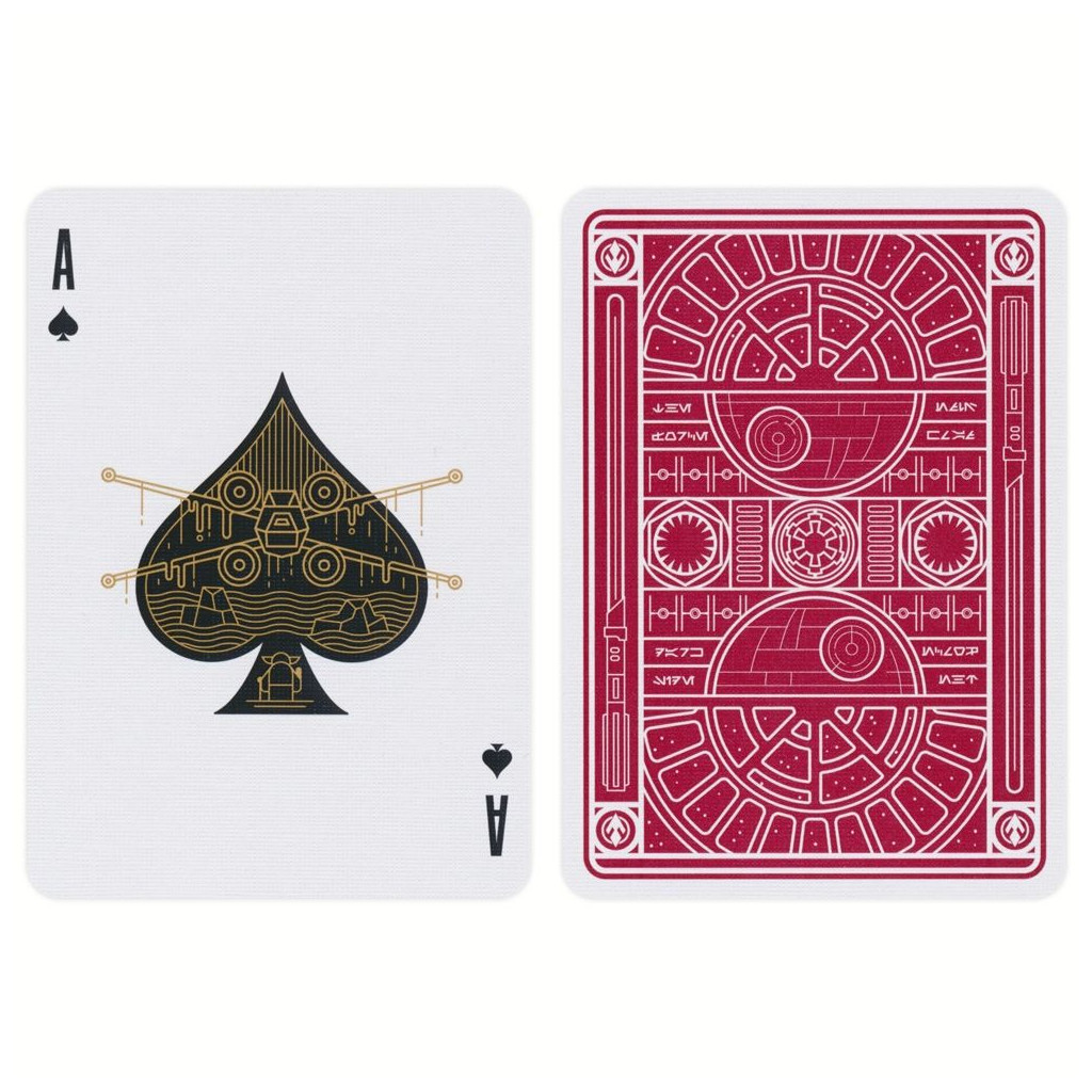 Cartes à jouer Theory11 - Star Wars - Edition Rouge
