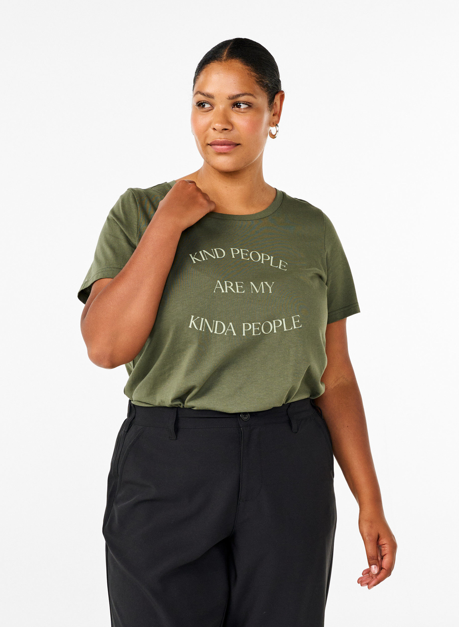 T-shirt med motiv