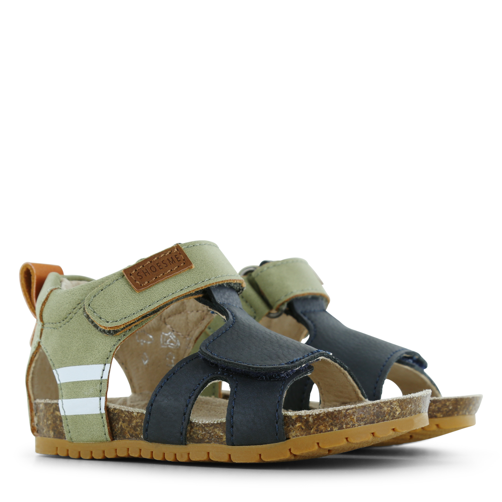 Shoesme dunkelblau-grüne Sandale
