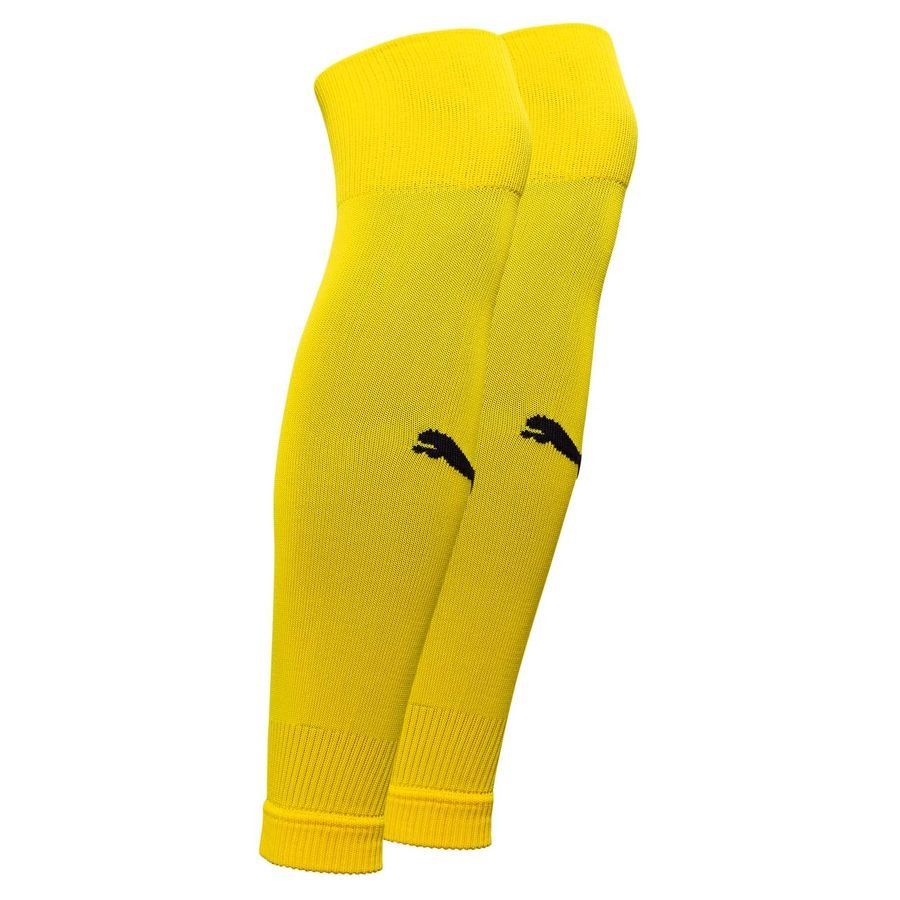 PUMA teamGOAL Jambière - Jaune/Noir
