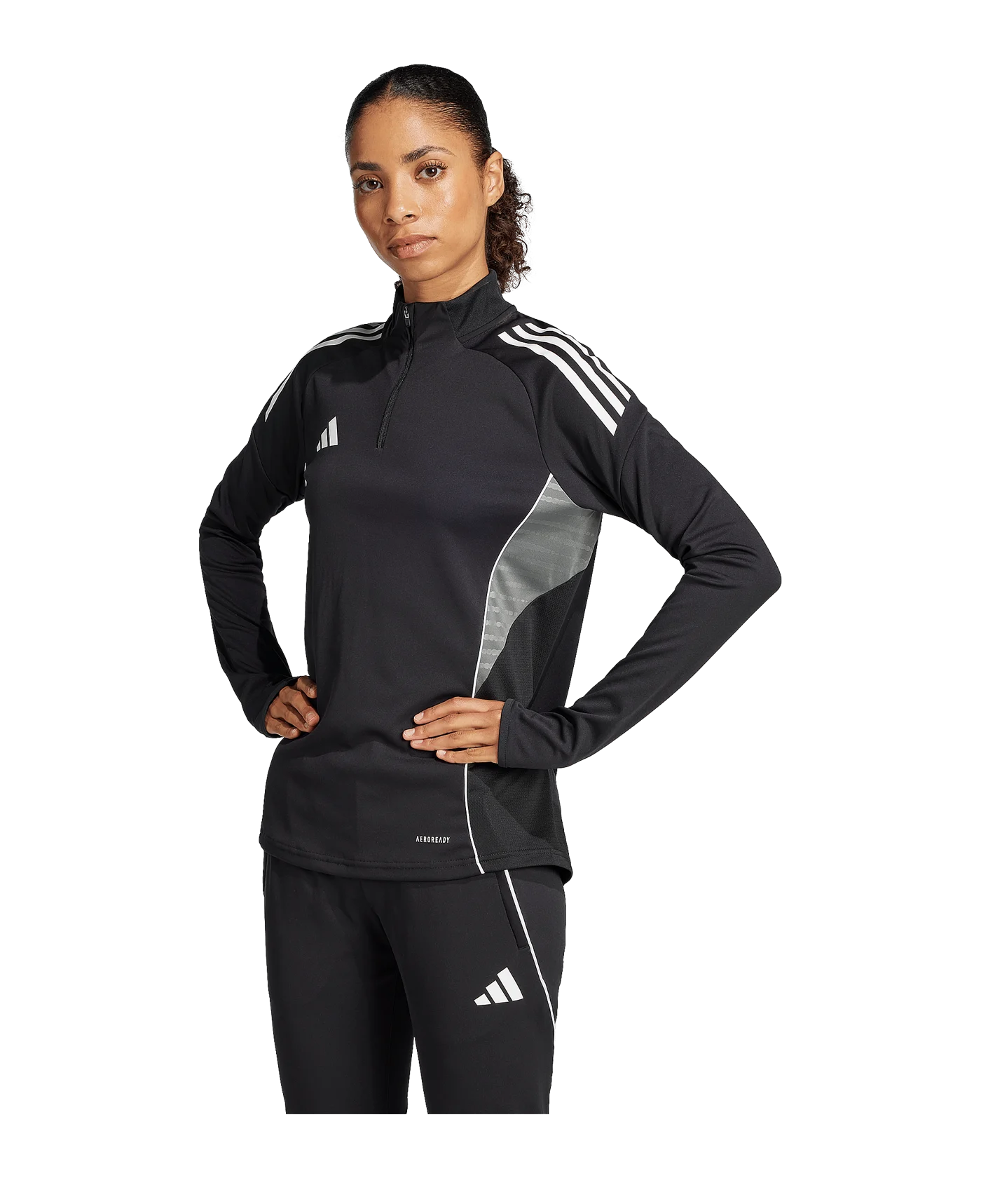 adidas Tiro 25 Competition Sweatshirt Damen Schwarz