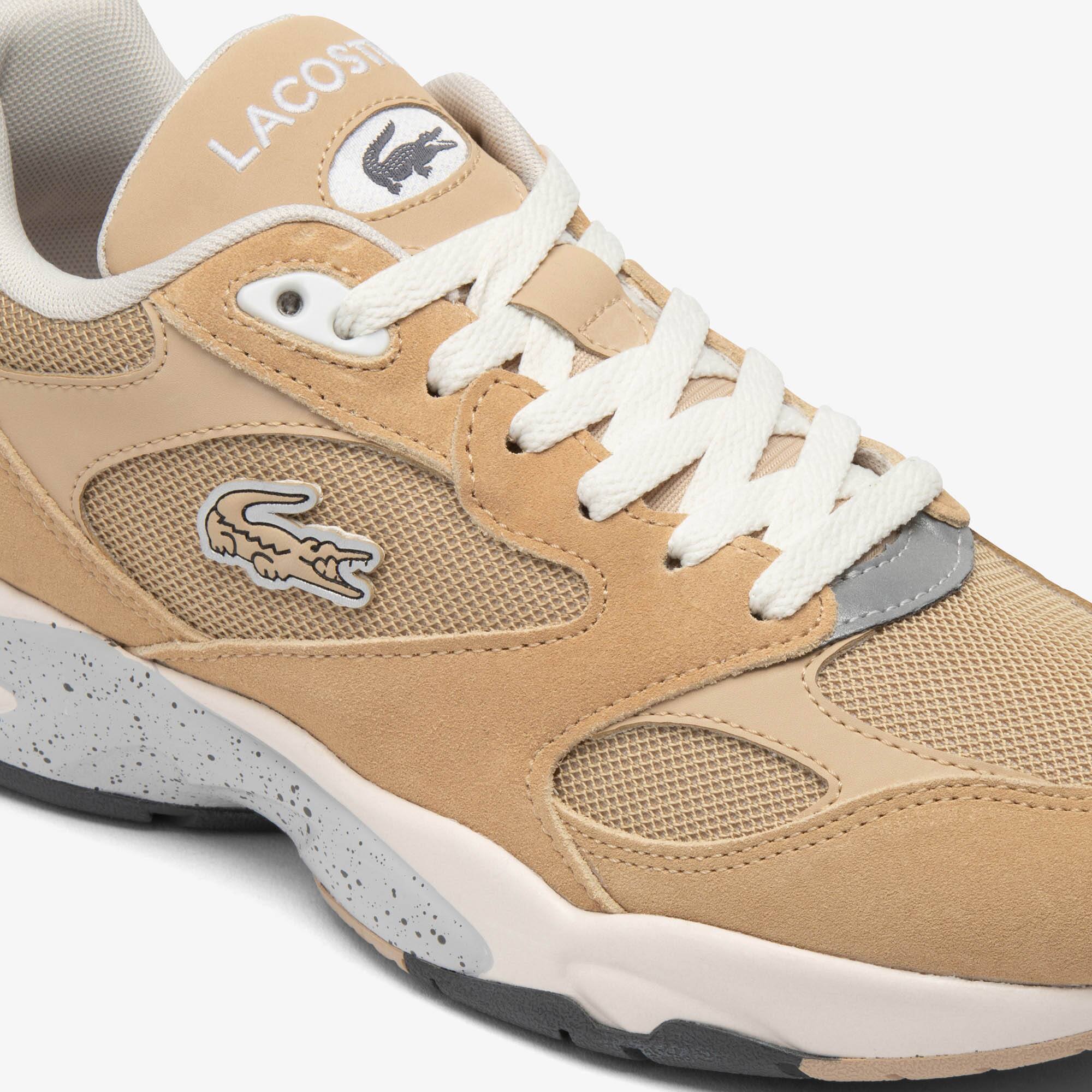 Sneakers Storm 96 Lo Vintage homme en cuir Sneakers - Beige - Lacoste - Homme