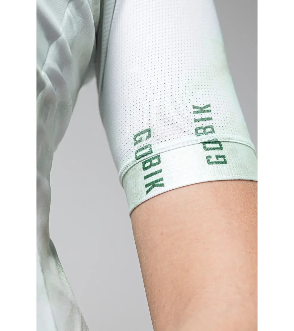 Gobik Stark Fietsshirt Korte Mouwen Lichtgroen/Wit Dames