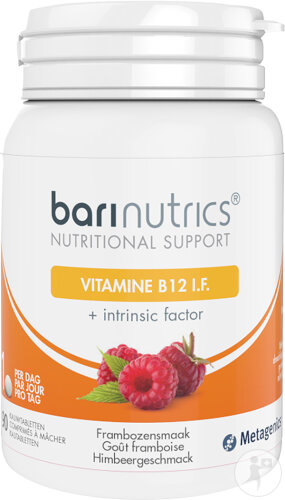 BariNutrics Vitamine B12 I.F. V5 Framboise 90 Comprimés À Croquer