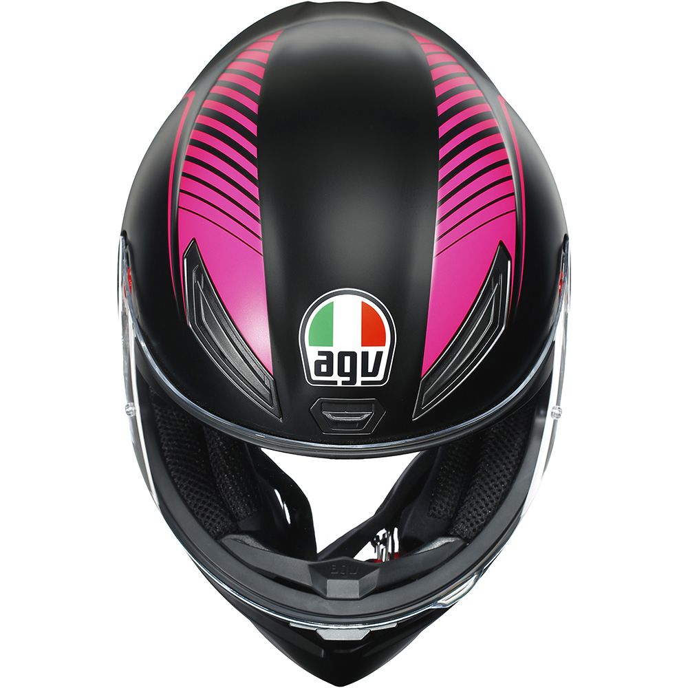 AGV - Casque K1 Warmup Noir / Rose