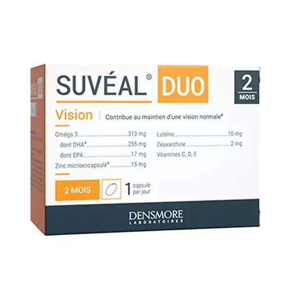 Tratamento de manutenção da visão normal Densmore Suveal Duo Vision - 2 meses