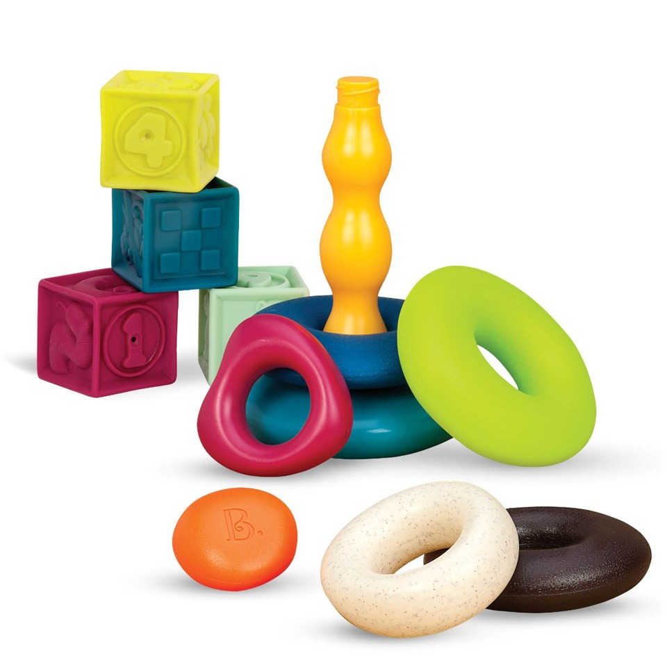 B Toys - Gaveæske, bygge og stable