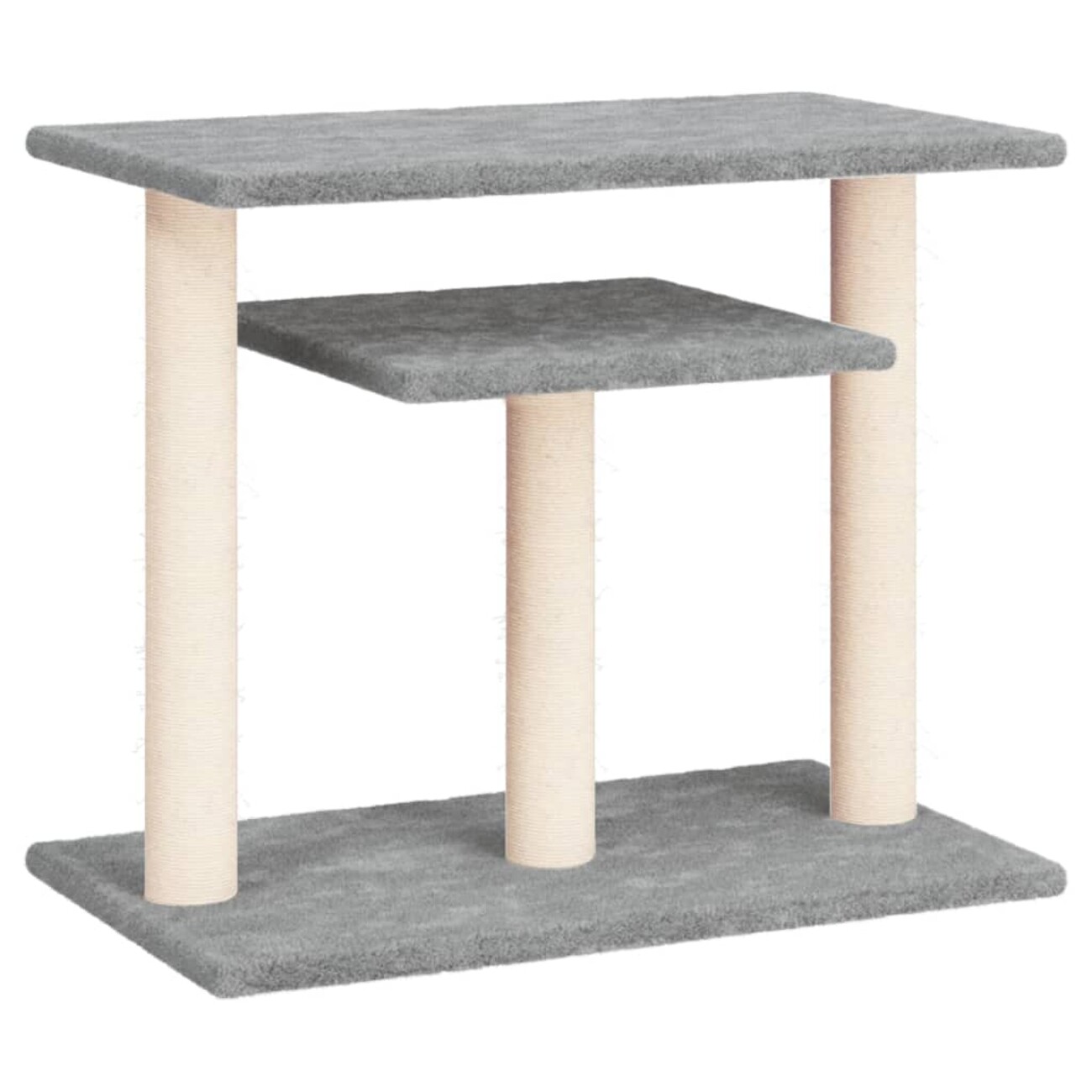 VidaXL Kratzsäule grau