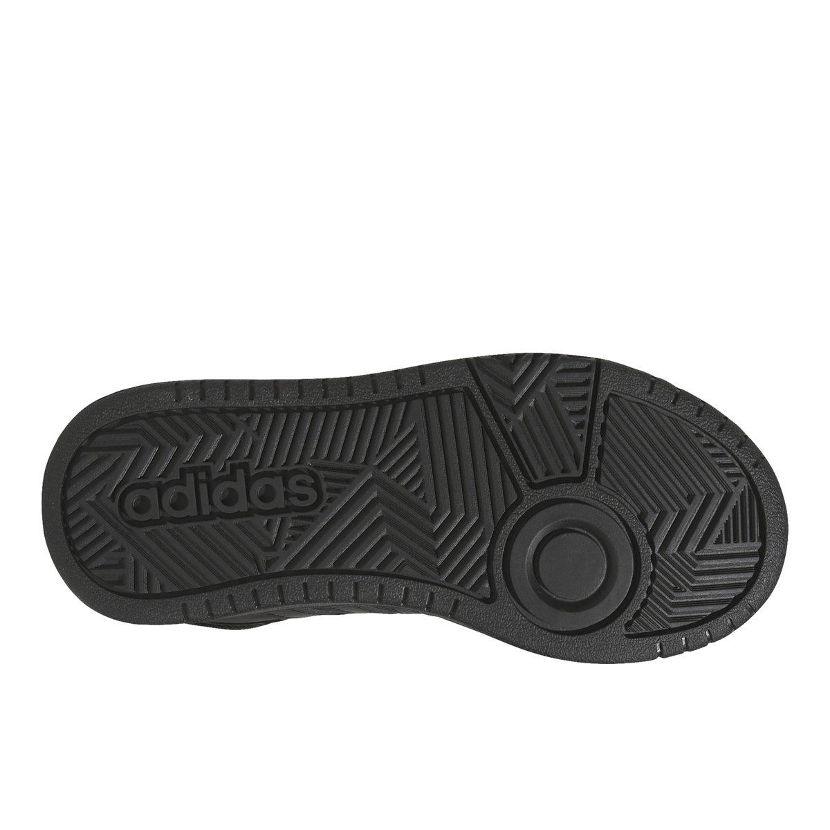 ADIDAS-Hoops_mid-jb-Baskets de basketball - Talon plat - Noir/Noir