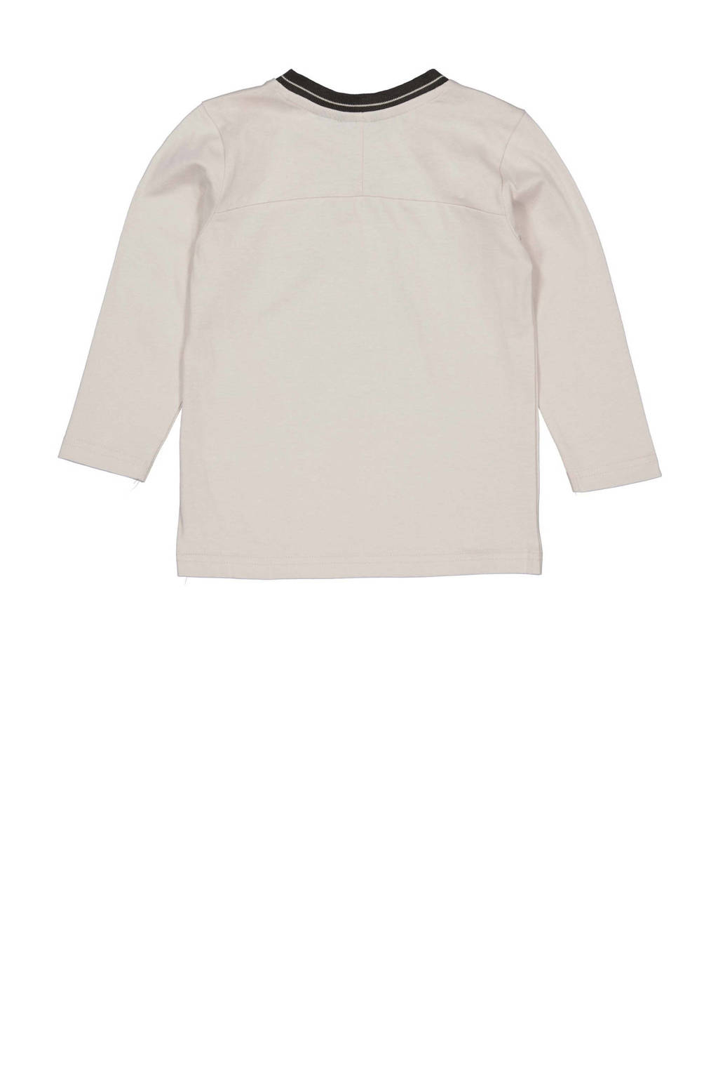 LEVV longsleeve PADDON ecru/grijs