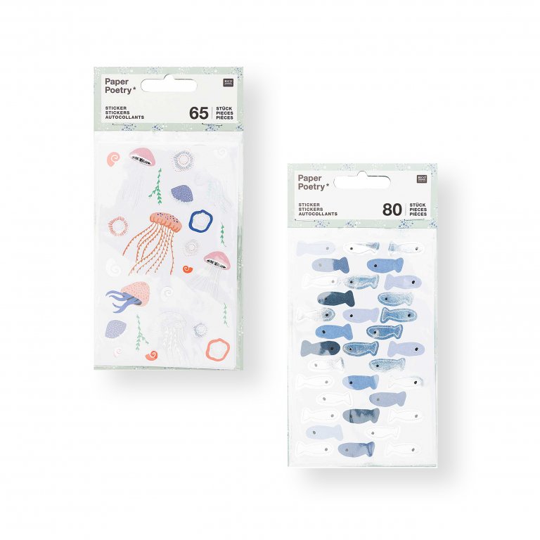 Paper Poetry Sticker selbstklebend, Hotfoil