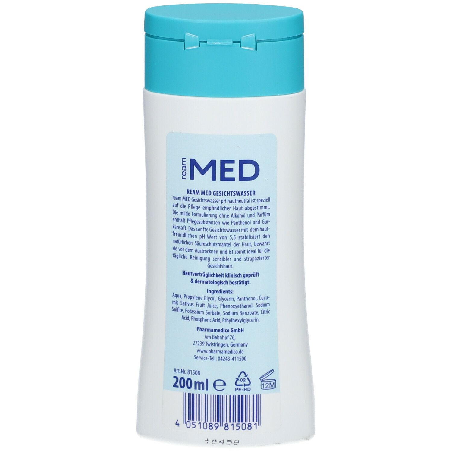 ReAm MED Gesichtswasser ph 5,5 hautneutral